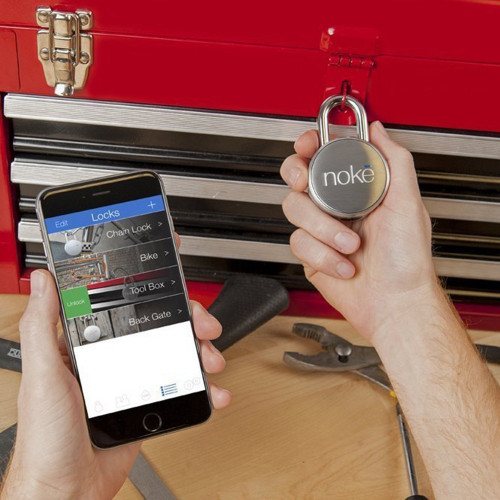 قفل بلوتوث ذكي - فضي