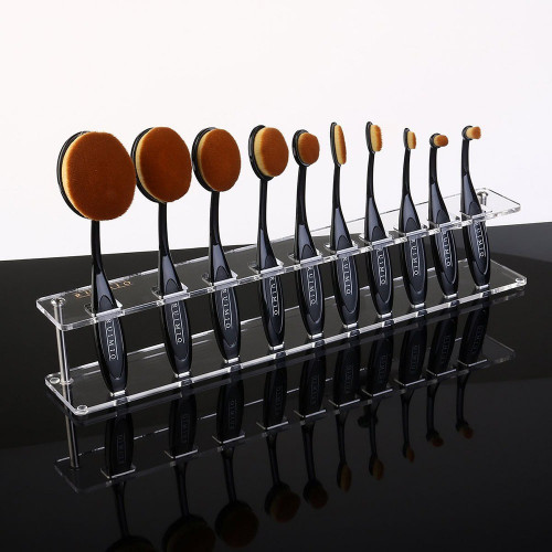 قاعدة لفرش وأدوات المكياج