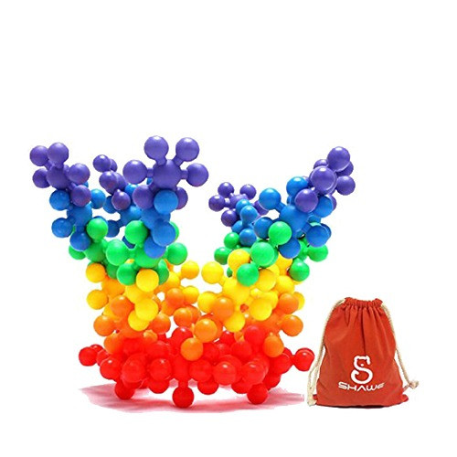 مكعبات الجزيئات (90 قطعة)