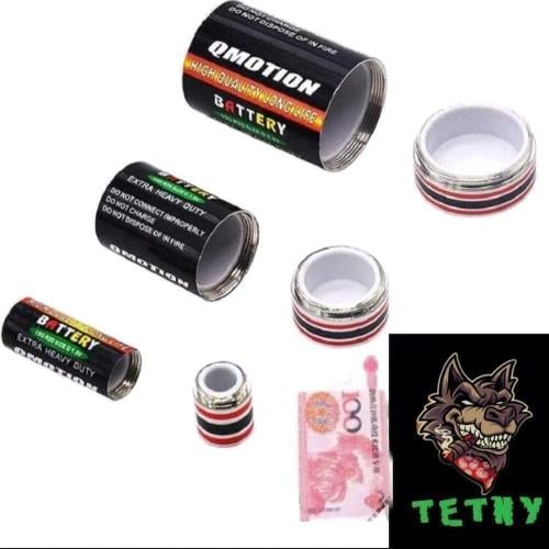 بطارية وهمية تحتوي على مخزن سري لإخفاء للادوات الث...