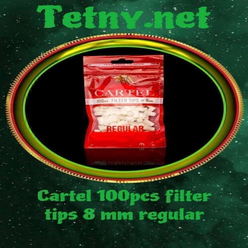 فلاتر كارتل 100 قطعة 8 ملي