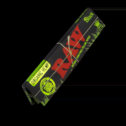 دفتر ورق راو اورقانيك بلاك - مقاس كبير كينق سايز