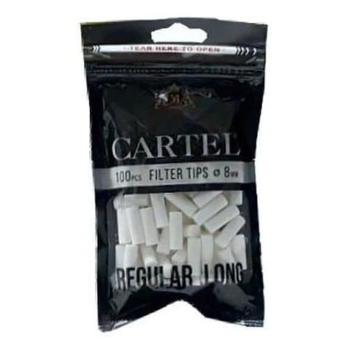 فلاتر كارتل [ 100 قطنة ] / 8 ملي - طويل
