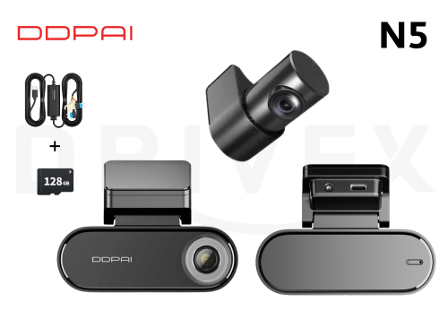 مجموعة داش كام DDPAI N5 امامي وخلفي