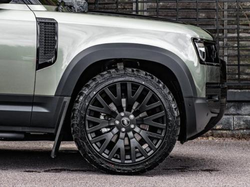 رفارف ديفندر 110 اسود مطفي عريض