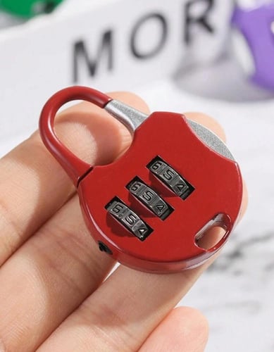 قطعتين قفل من سبيكة الزنك بكلمتين سر لحفظ أمتعة ال...