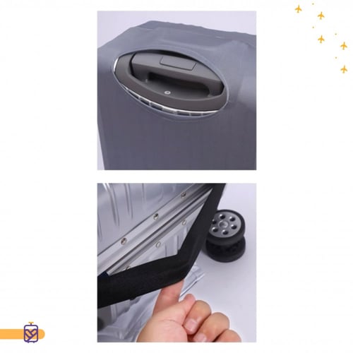 غطاء حقيبة السفر شكل طائرة