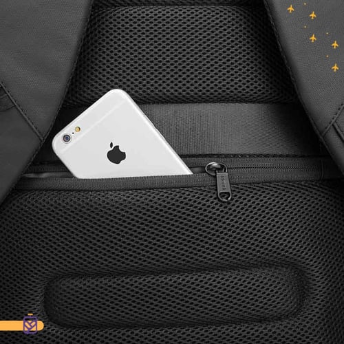 حقيبة ظهر للسفر - لون اسود