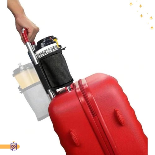 حامل اكواب مقبض حقيبة السفر