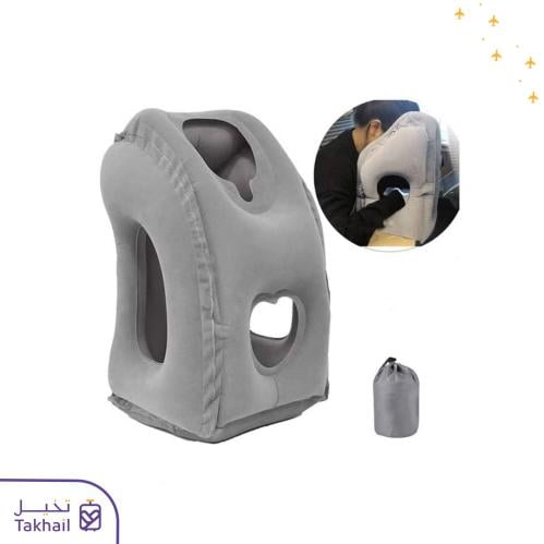 وسادة السفر المطوره قابلة للنفخ