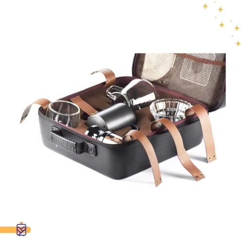 حقيبة ادوات القهوة V60 متكاملة للسفر 10*1