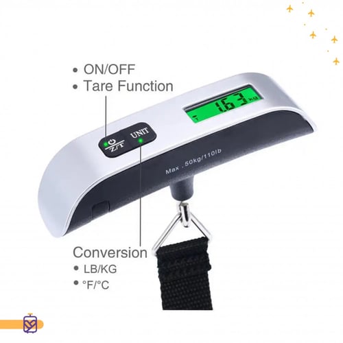 ميزان قياس حقائب السفر الذكي