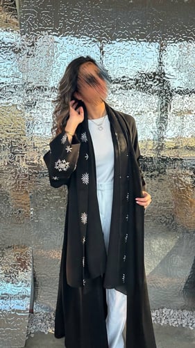 black X white stitching