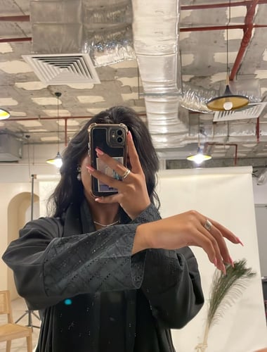 black rukama abaya