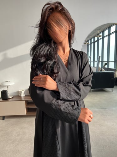black rukama abaya