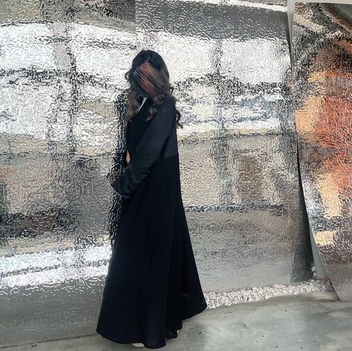 black x black stitching