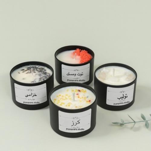 شمعة رائحة الربيع
