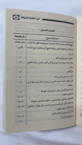 من أحكام الديانة - السفر الأول _ أبو عبد الرحمن بن...