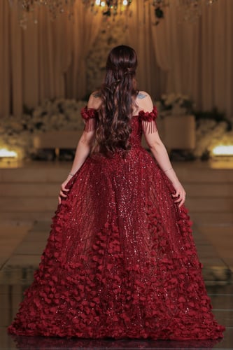 فستان سهرة 1838