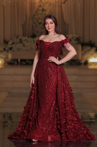 فستان سهرة 1838