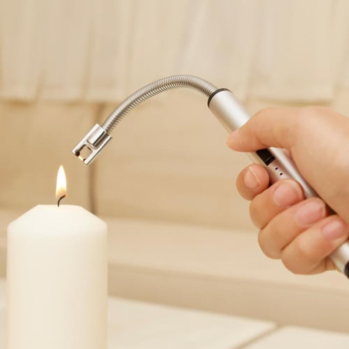 ولاعة بلازما كهربائية قابلة للتوجيه 360° قابلة للش...