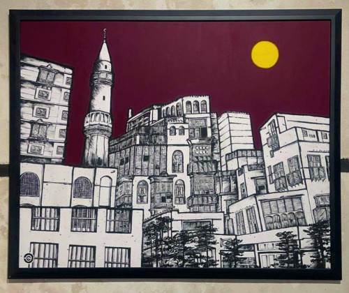 لوحة شارع الدهب