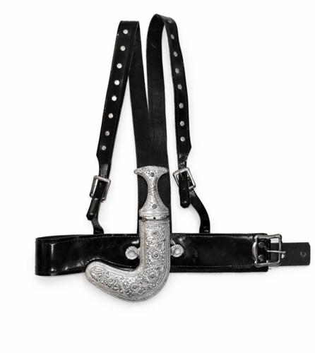 خنجر+مجند أطفال بلاستيك