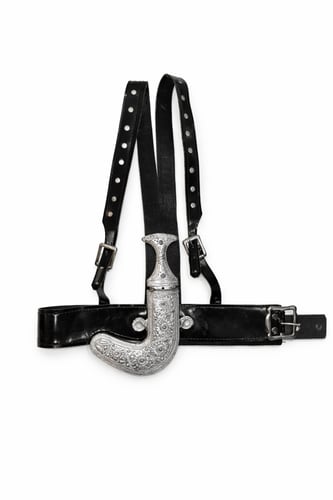 خنجر+مجند أطفال بلاستيك