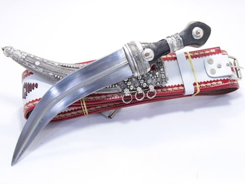 خنجر سبك فضة صافي