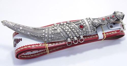 خنجر سبك فضة صافي