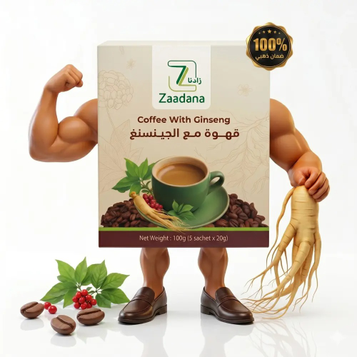 قهوة الجنسنج من زادنا 100 جم