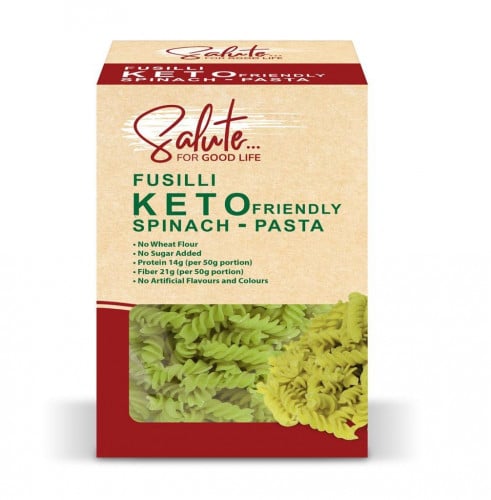 مكرونه السبانخ فوسيلي كيتو 200جم
