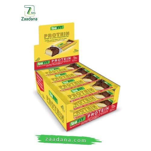 بروتين بار بالليمون والزنجبيل 12 قطعه 540 جم خالي...