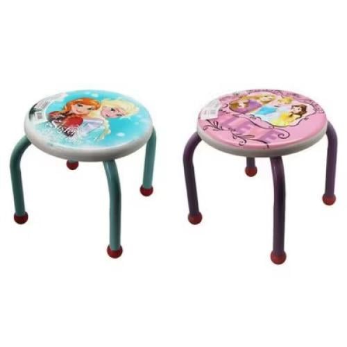 كرسي مدور للاطفال ارجل حديد - شخصيات كرتونية