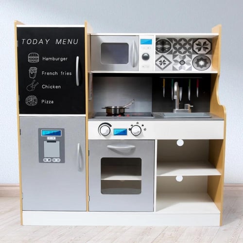 مطبخ خشبي متكامل تفاعلي بالصوت و الاضاءة بالاضافة...