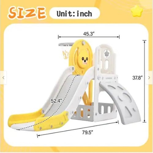 مجموعة الزحليقة 4 في 1 بتصميم البطة