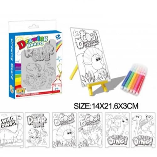 لوح تلوين الديناصورات