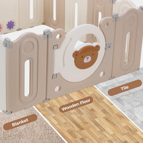 محبس اللعب قابل للطي - مع كرة سلة