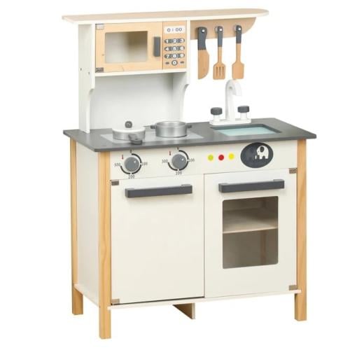 مطبخ خشبي كلاسيك - ابيض للاطفال