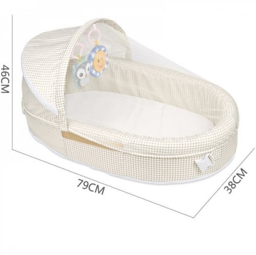 سرير متنقل مزود بناموسية للاطفال