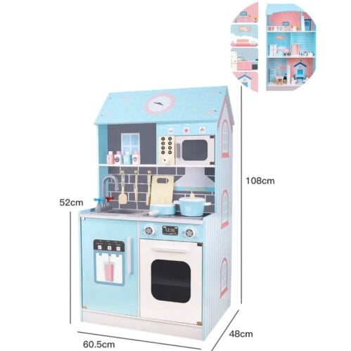 الفيلا المتكاملة مطبخ خشبي و منزل 2*1 للاطفال