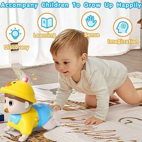 لعبة زحف الرضيع التعليمية والممتعة