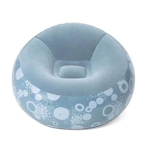 كرسي هوائي قابل للنفخ بيست واي - رمادي