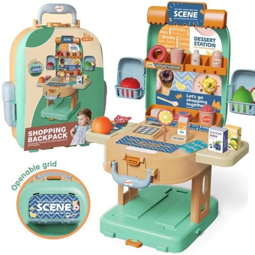 العاب التظاهر طقم حقيبة التسوق