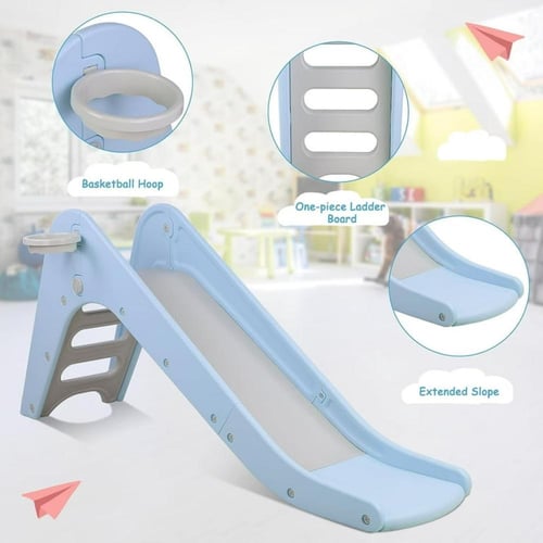 زحليقة للاطفال - مزودة بكرة سلة