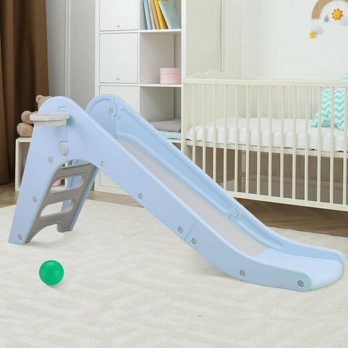 زحليقة للاطفال - مزودة بكرة سلة