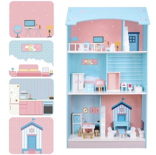 الفيلا المتكاملة مطبخ خشبي و منزل 2*1 للاطفال