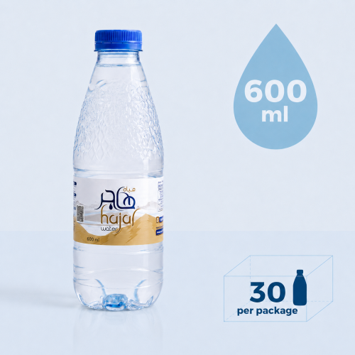 مياة هاجر 600 مل (30 عبوة)