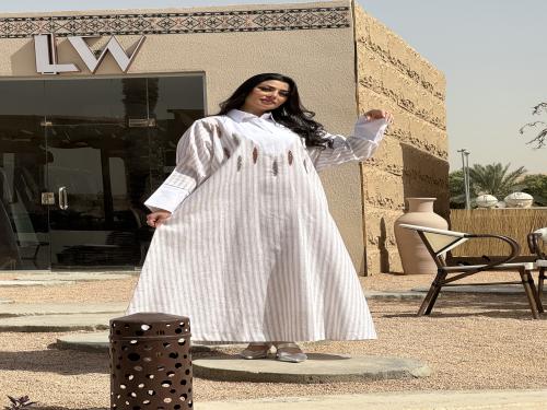 جلابيه لينن شك