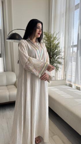 جلابيه لينن شك خفيف